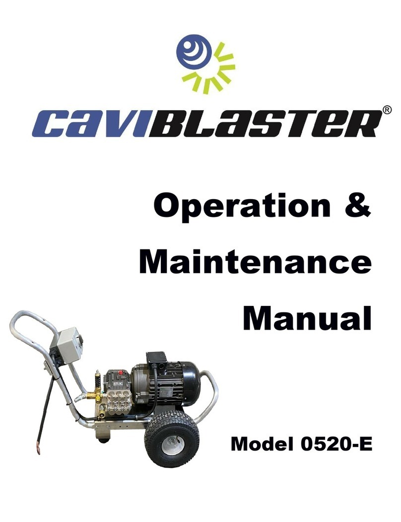 Caviblaster 0520-E Operation & maintenance manual