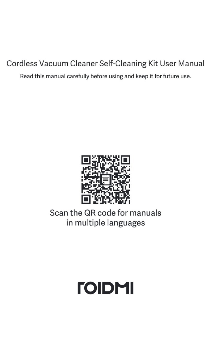 Roidmi XCQXZDS03 Series User manual