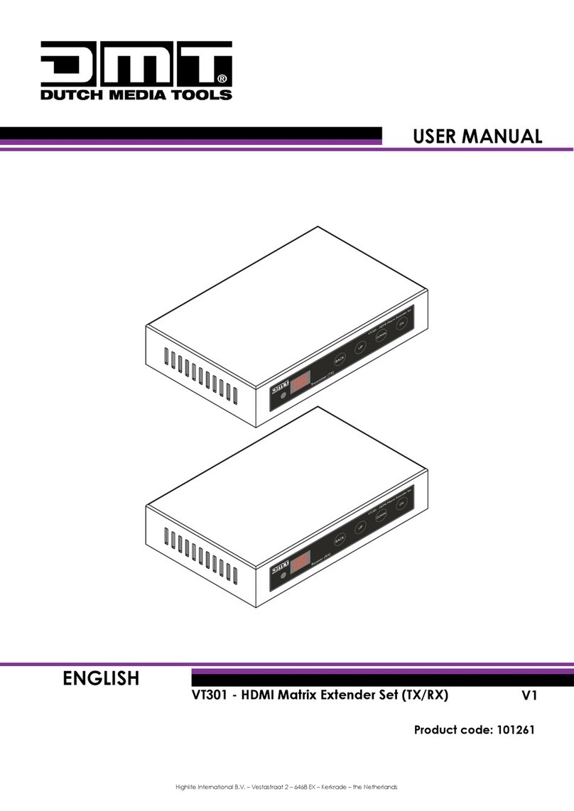DMT VT301 user manual