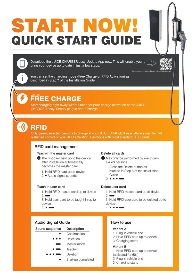 Juice Charger Easy quick start guide