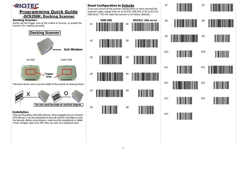 RIOTEC DC9250K User manual