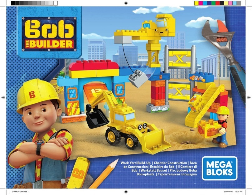 Mattel MEGA BLOKS fff24 User manual