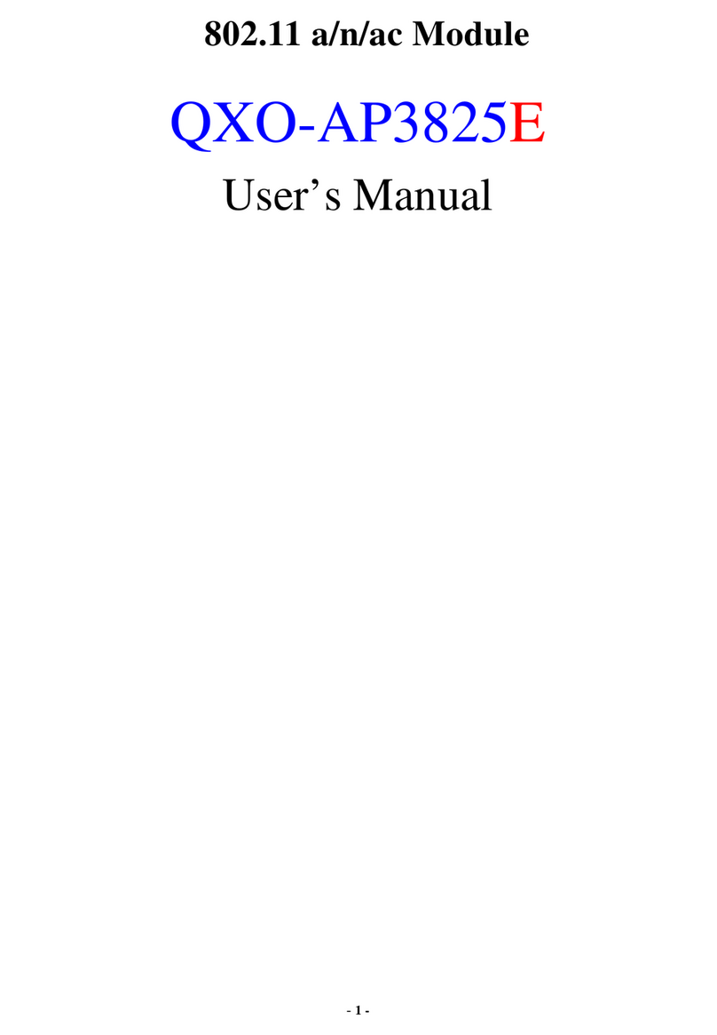 Extreme Networks QXO-AP3825E user manual