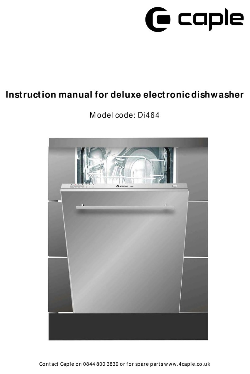 Caple Di464 instruction manual