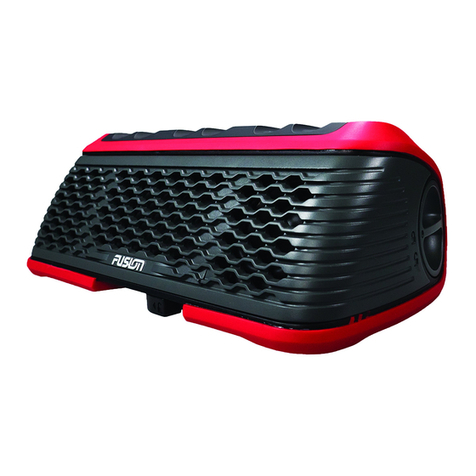 Fusion STEREO ACTIVE WS-SA150R owner's manual
