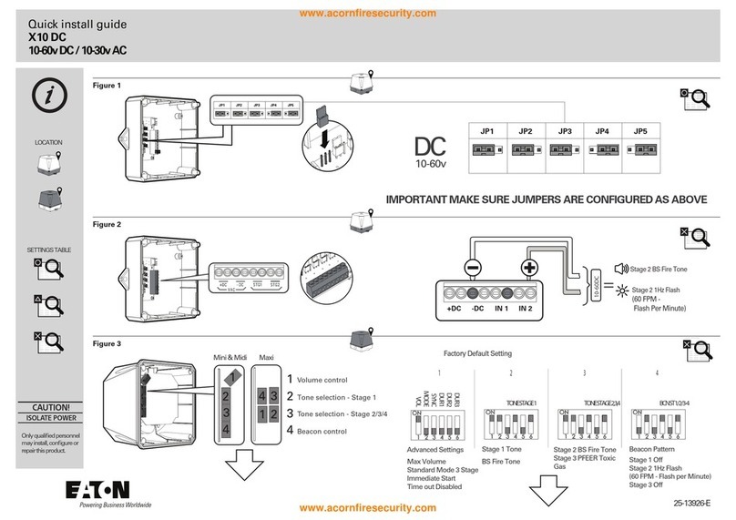Eaton X10 DC User manual