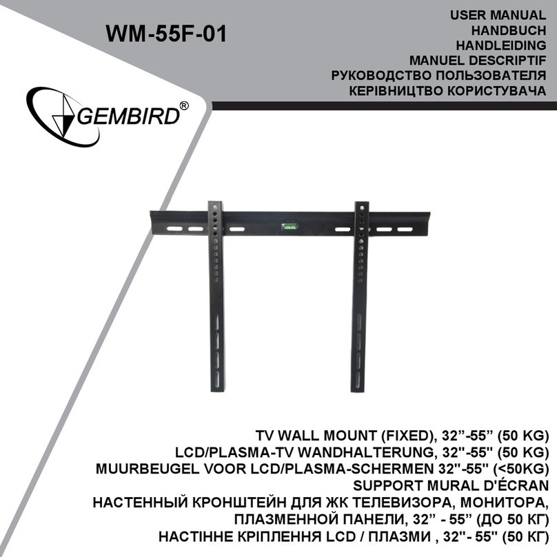 Gembird WM-55F-01 User manual