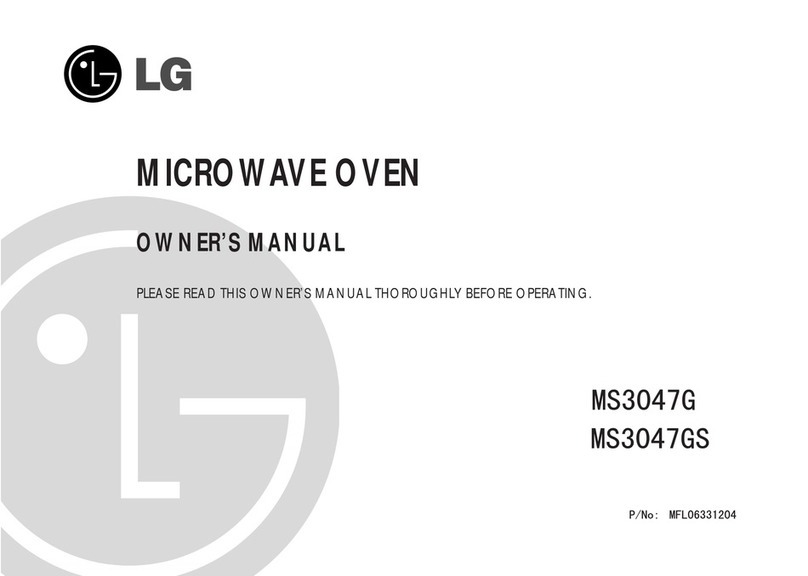 LG MS3047GS User manual