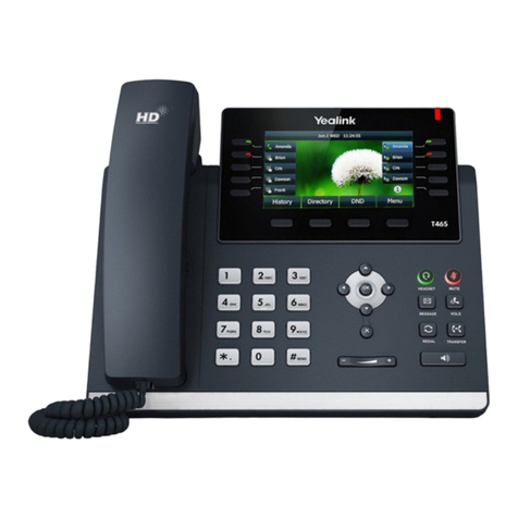 Yealink T46G-Skype User manual