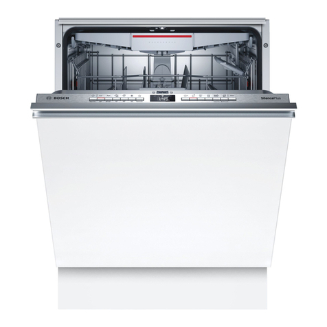 Bosch SMV4HCX48E User manual