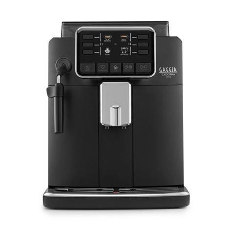Gaggia Milano CADORNA STYLE operating instructions