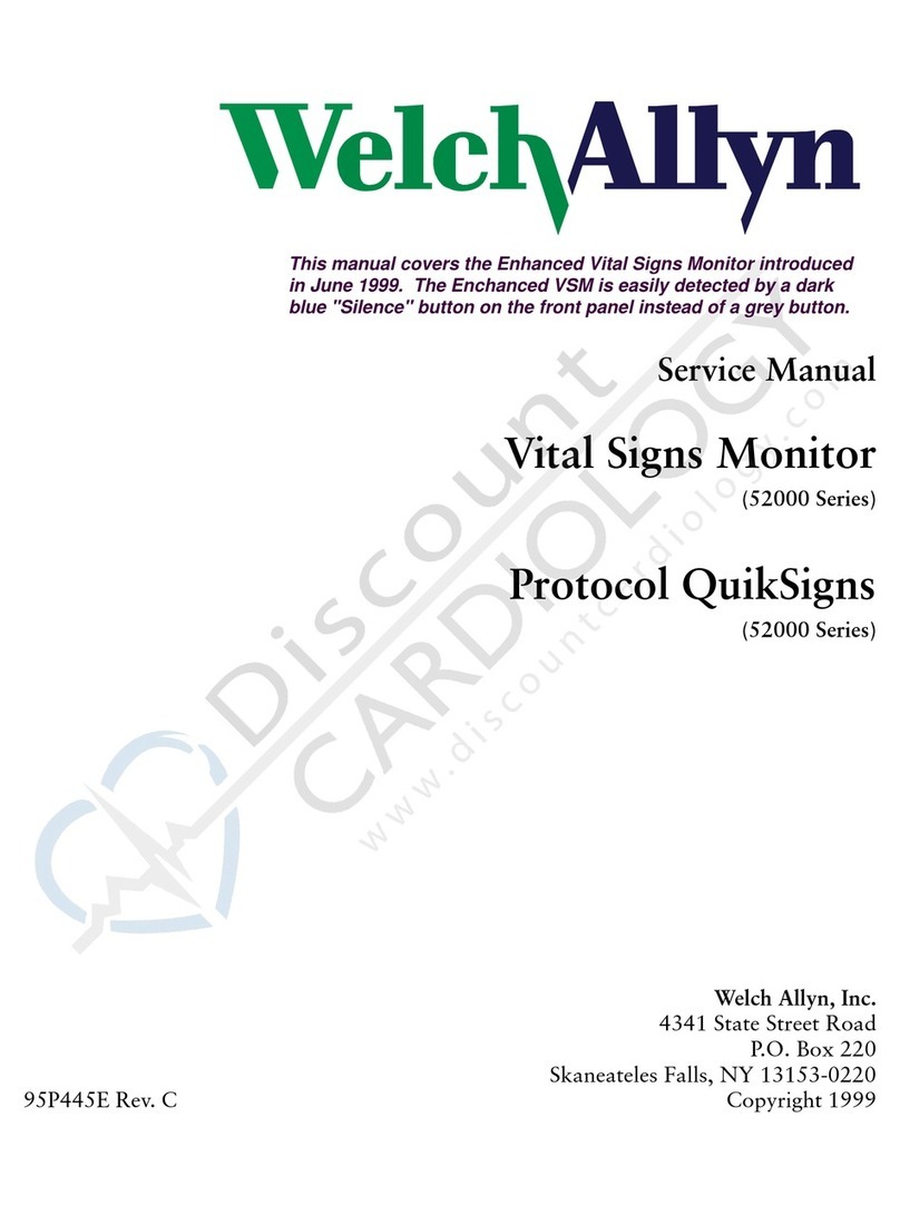 Welch Allyn 52000 Series User manual