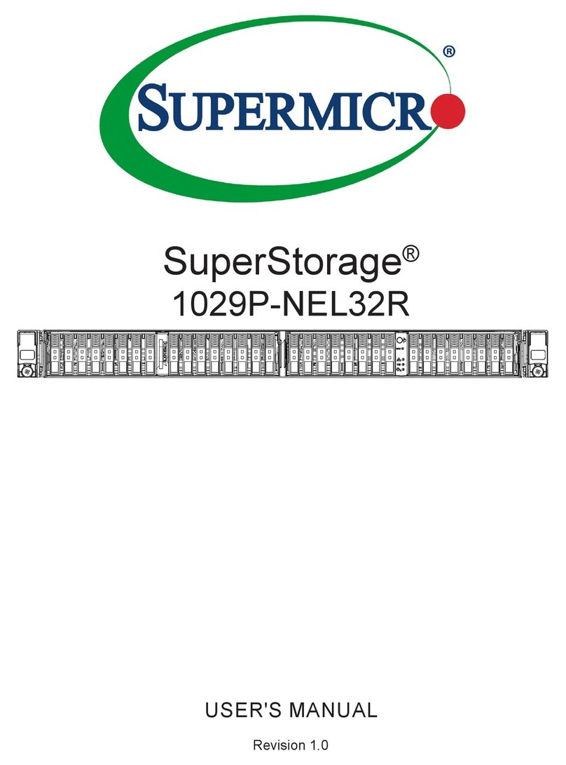 Supermicro SuperStorage 1029P-NEL32R User manual