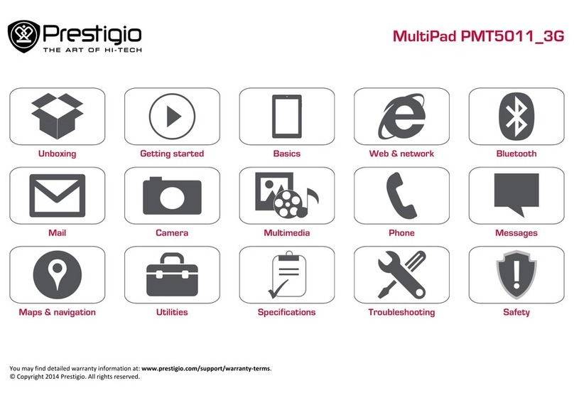 Prestigio MultiPad PMT5011 3G manual
