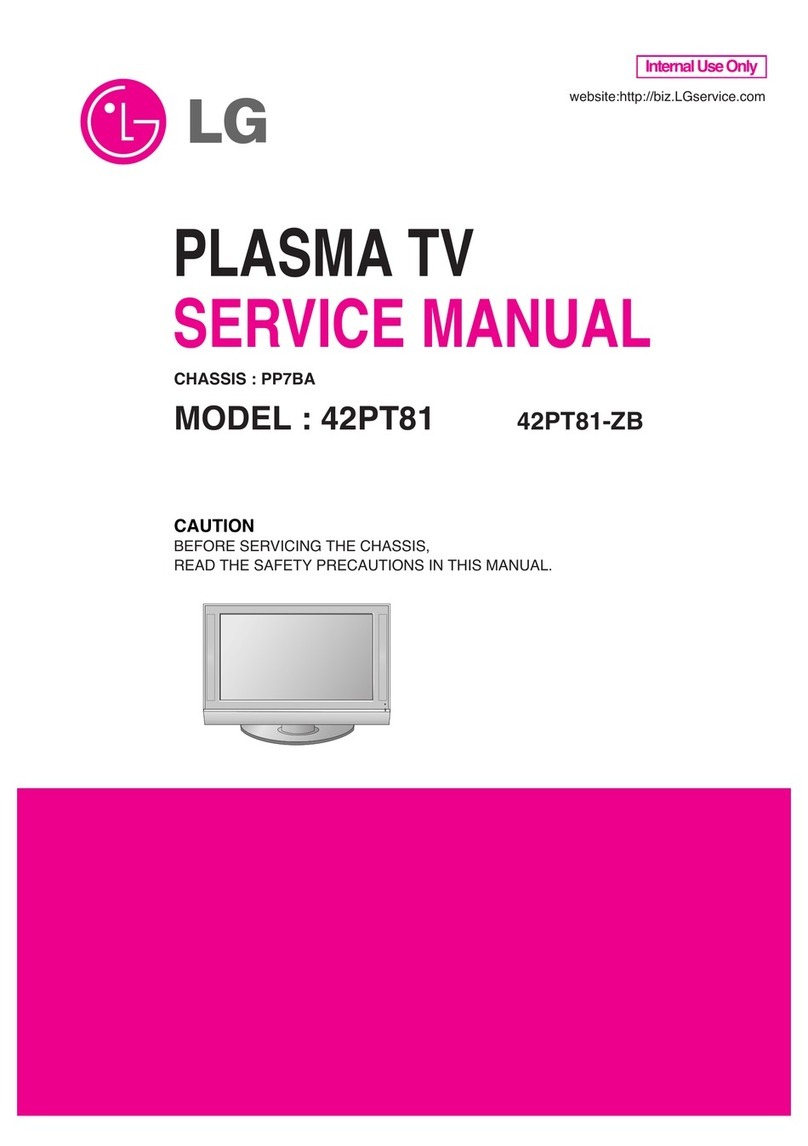 LG 42PT81 User manual