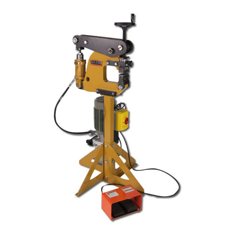 Baileigh Hare&Forbes MSS-14H Operator's manual