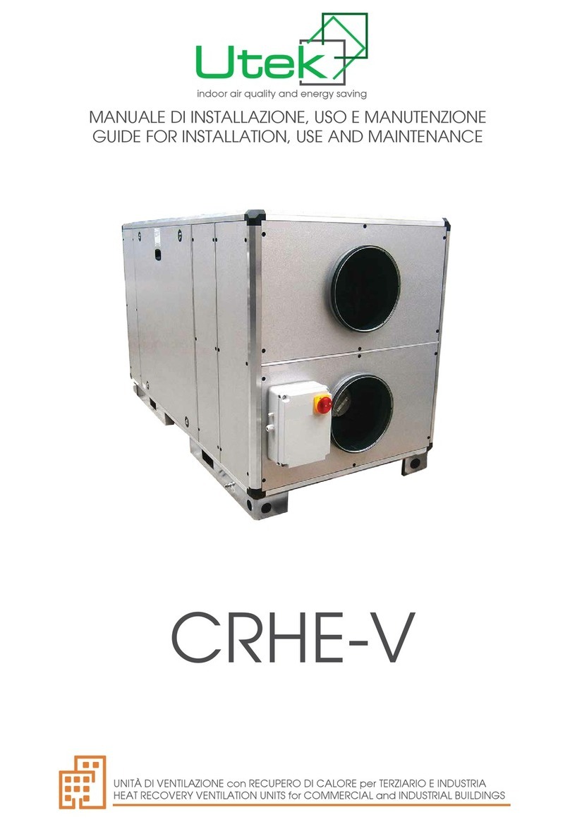 UTEK CRHE-V Quick start guide