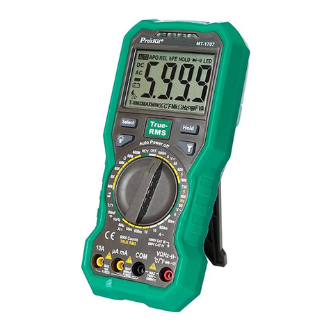 Pro's Kit MT-1707 user manual