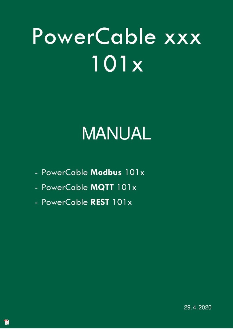 Netio PowerCable Modbus 101 Series User manual