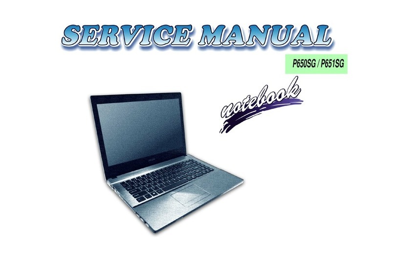 Clevo P650SG User manual