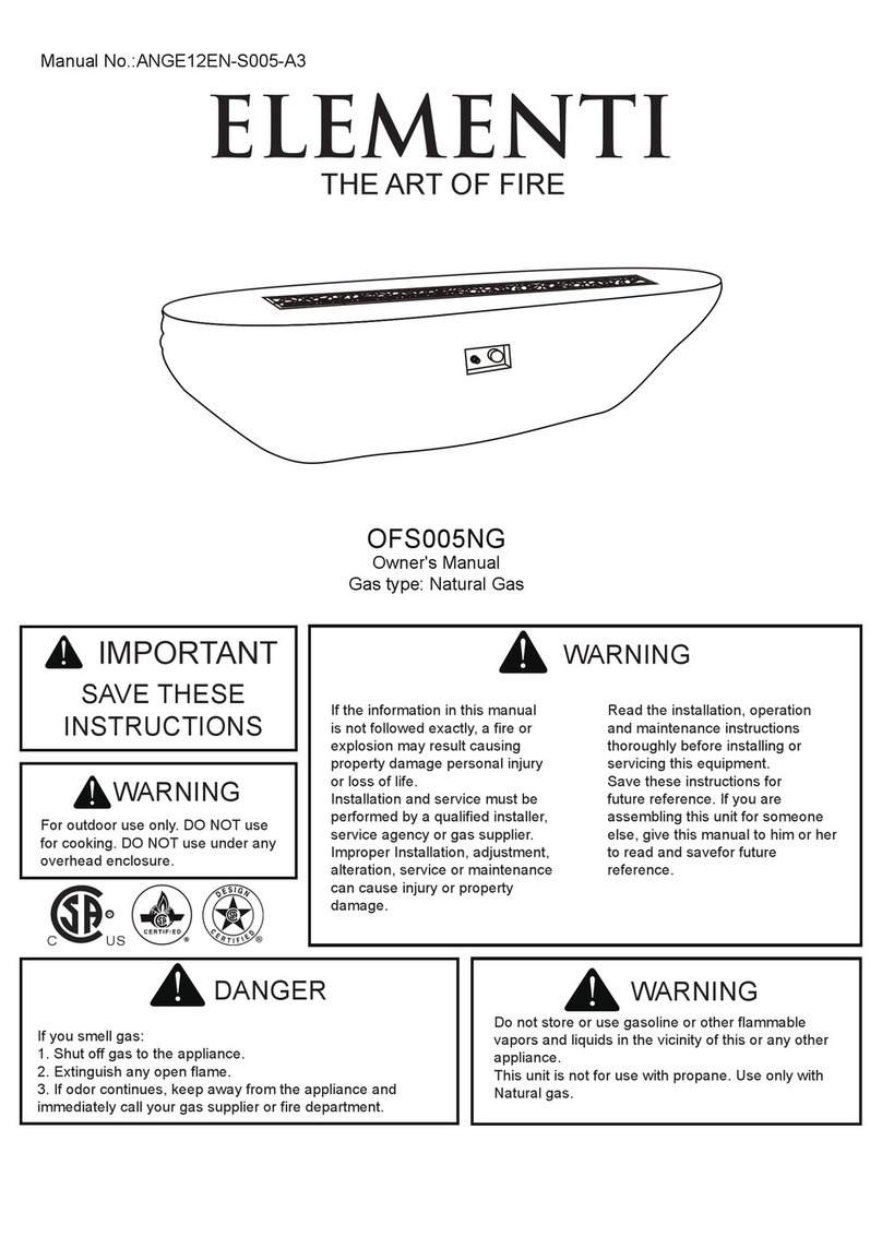 ELEMENTI OFS005NG User manual