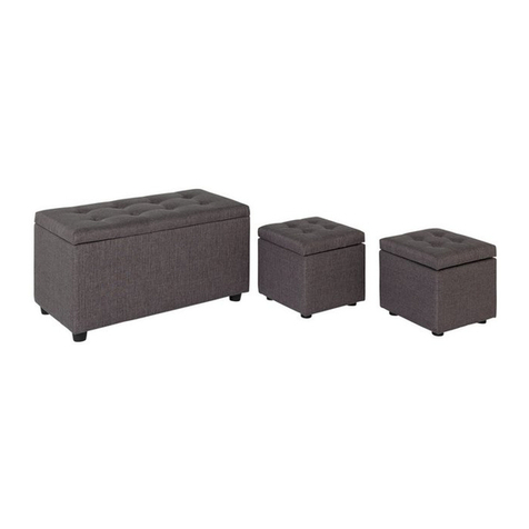 Argos Fabric Ottoman With 2 Small Stools 755/2238 quick start guide Argos Fabric Ottoman With 2 Small Stools 755/2238 quick start guide