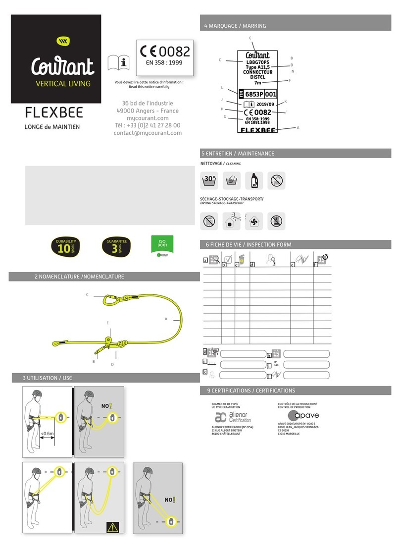 COURANT FLEXBEE manual