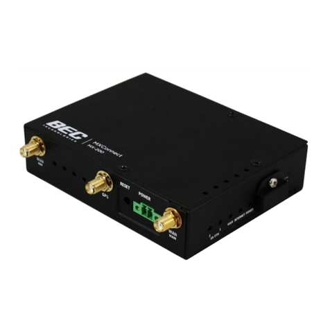 BEC M2M MX-200Ae User manual