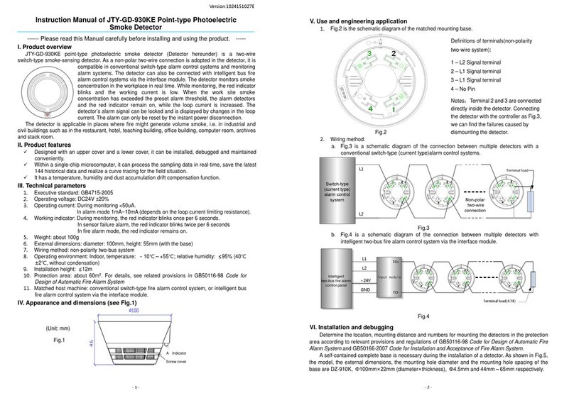 Shenzhen JTY-GD-930KE instruction manual