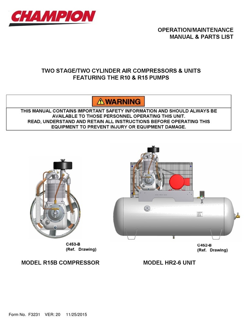 Champion C453-B User manual