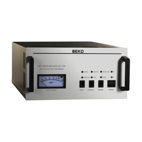 Beko HLV-1100 instruction & operation manual