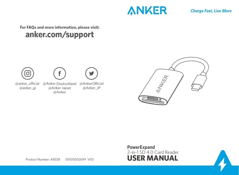 Anker PowerExpand A8328 user manual Anker PowerExpand A8328 user manual