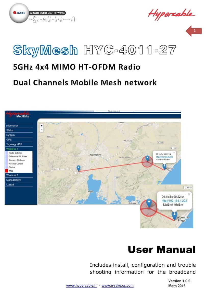 Hypercable SkyMesh HYC-4011-27 user manual