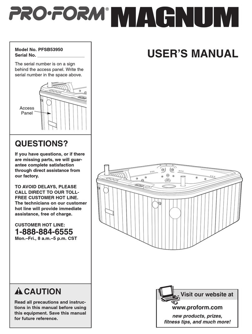 Pro-Form MAGNUM PFSB53950 User manual