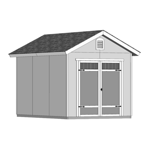 Backyard Products GABLE 8 x 12 manual Backyard Products GABLE 8 x 12 manual