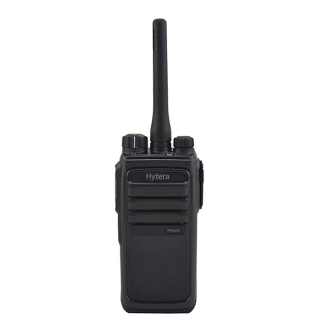 Hytera PD500 User manual