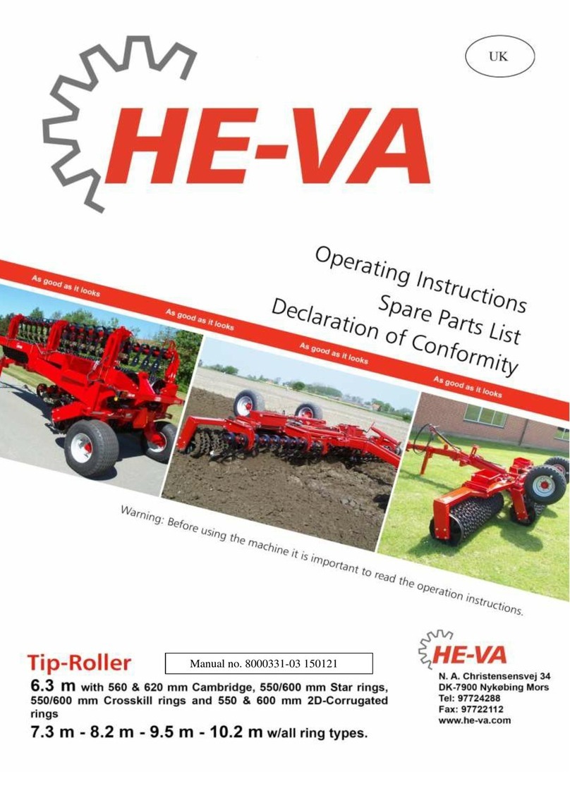 HE-VA Tip-Roller operating instructions