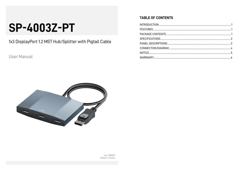 GoMax Electronics SP-4003Z-PT user manual