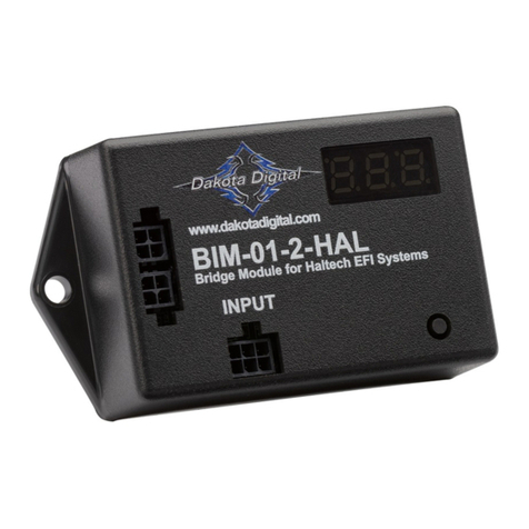 Dakota Digital BIM-01-2-HAL quick start guide