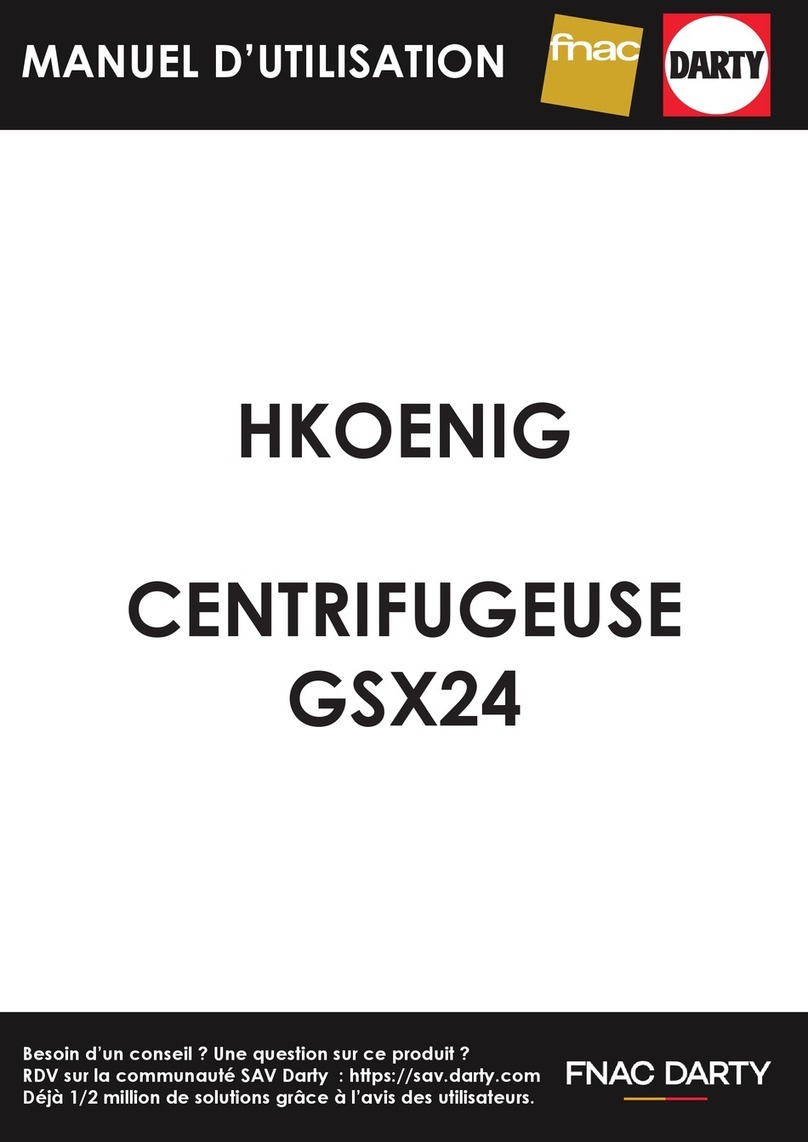 H.Koenig GSX24 instruction manual