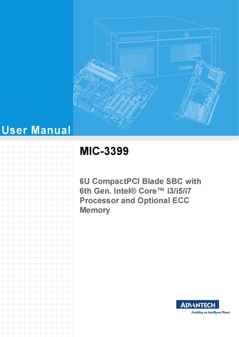 Advantech MIC-3399 User manual Advantech MIC-3399 User manual
