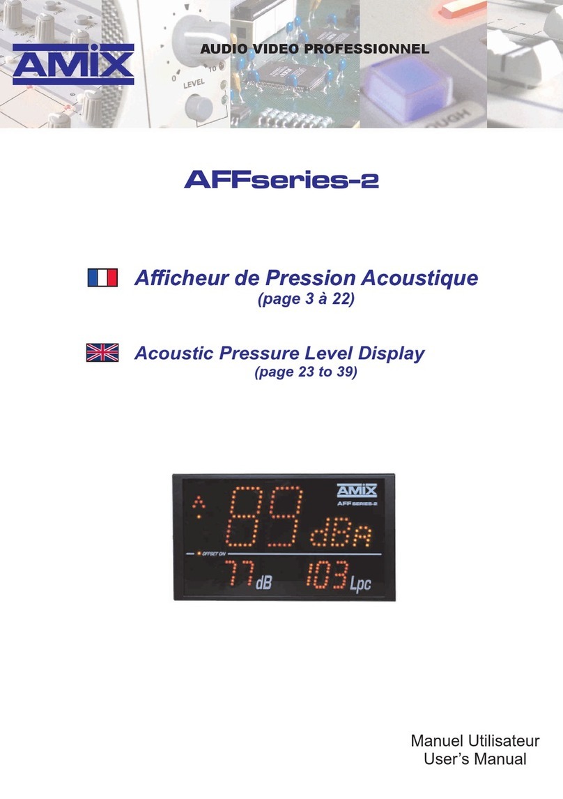 AMIX AFFseries-2 user manual