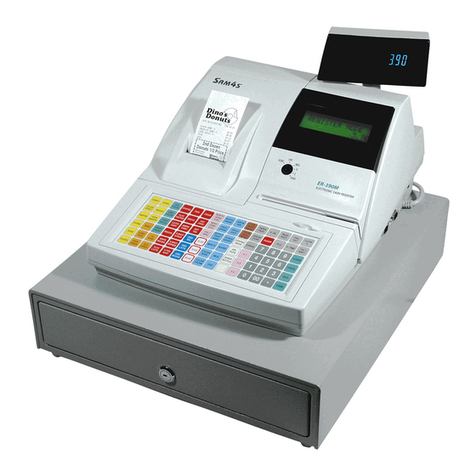 Sam4s ER-390M Quick start programming guide