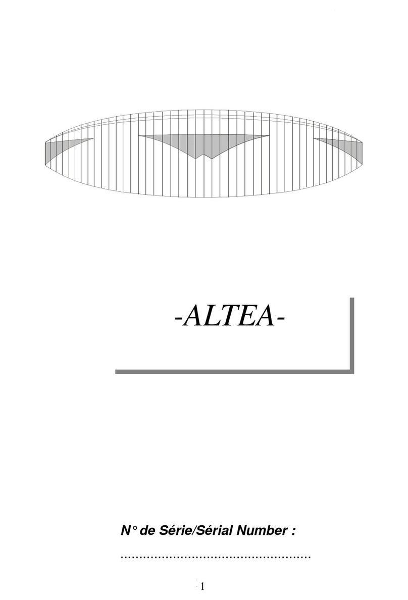 Nervures ALTEA 25 manual