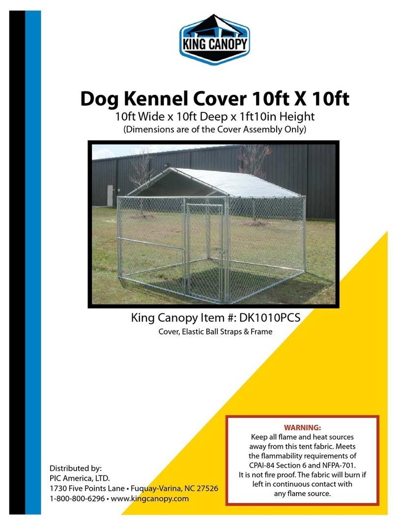 KING CANOPY DK1010PCS quick start guide