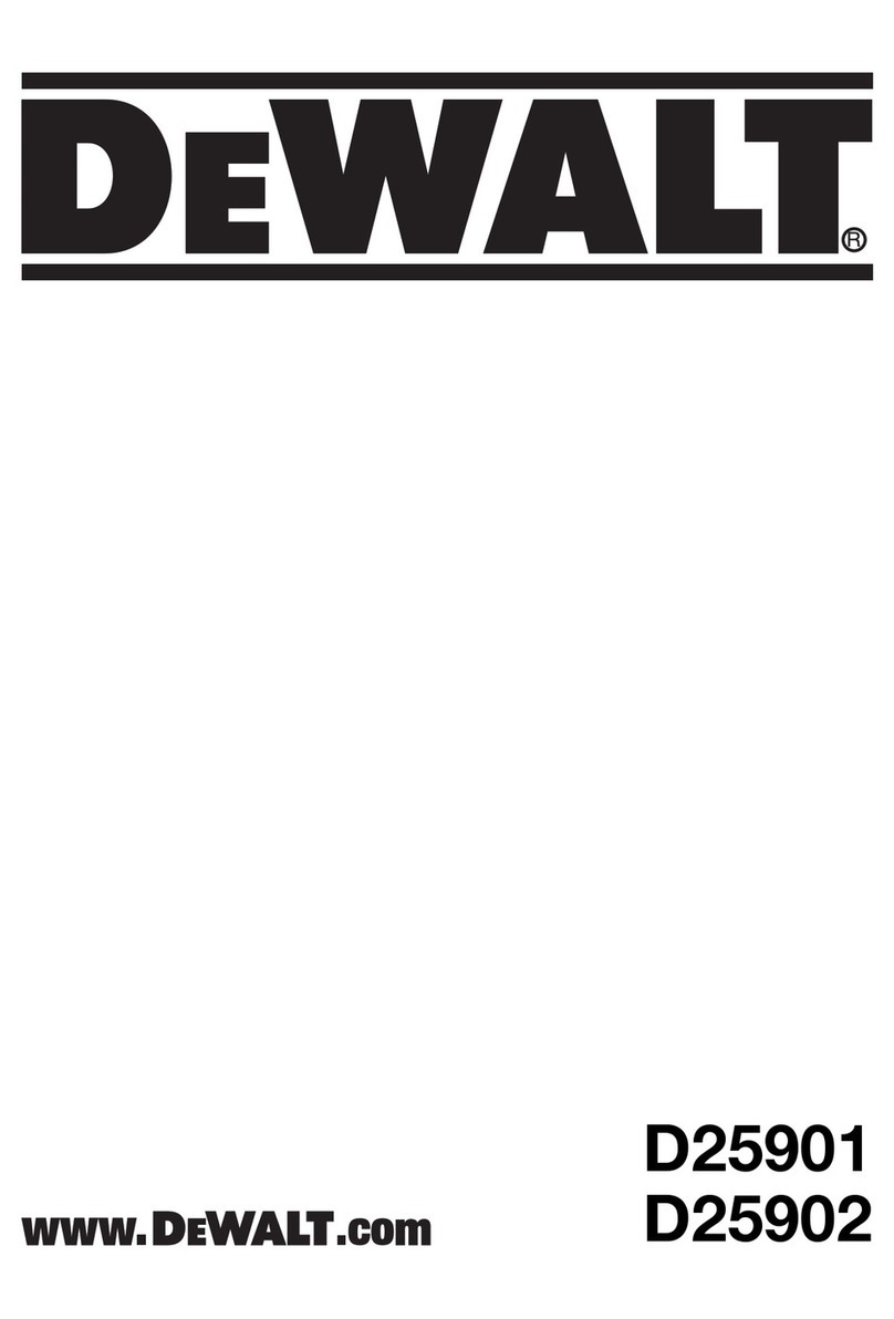 DeWalt D25901 User manual