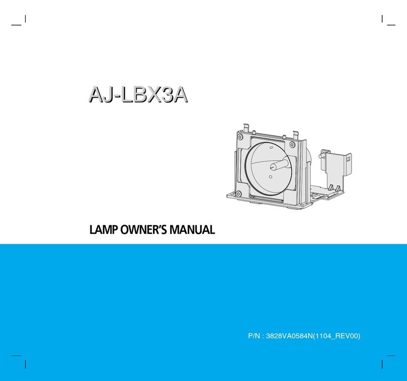 LG AJ-LBX3A owner's manual