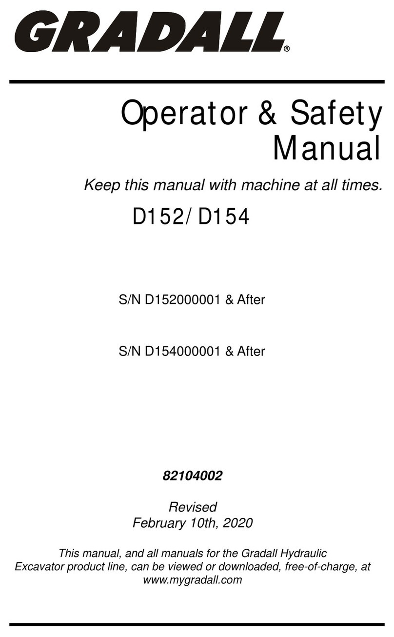 Gradall D152 Operators safety manual