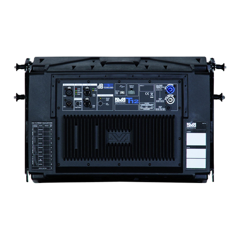 dB Technologies DVA T12 User manual