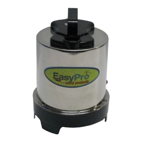 EasyPro EPS650 Use and care manual